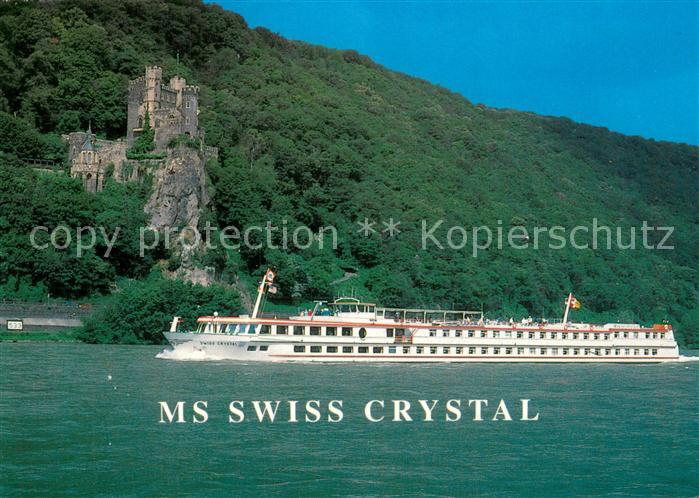 Dampfer Binnenschifffahrt MS Swiss Crystal