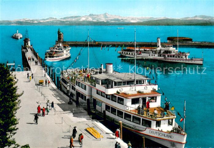 Dampfer Binnenschifffahrt MS Deutschland Konstanz Bodensee