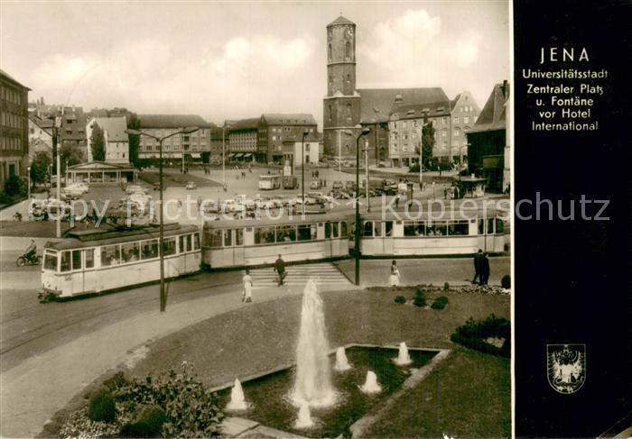 Strassenbahn Jena Zentraler Platz