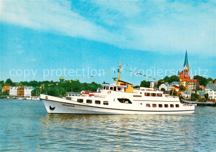 Dampfer Binnenschifffahrt MS Kollund
