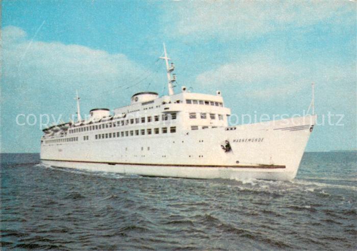 Faehre Ferry Bac Traghetto-- Warnemuende