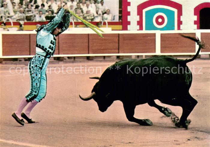 Stierkampf Corrida de Toros Bullfight Par de Banderillas