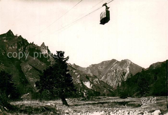Seilbahn Cable-Car Telepherique Lauvercne