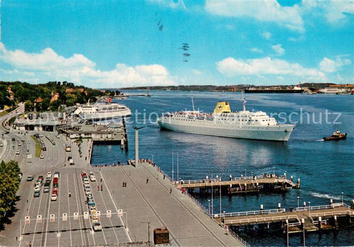 Dampfer Oceanliner Kiel am Oslo Kai