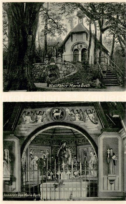 Maria Buch-Feistritz Wallfahrtskirche Maria Buch Inneres