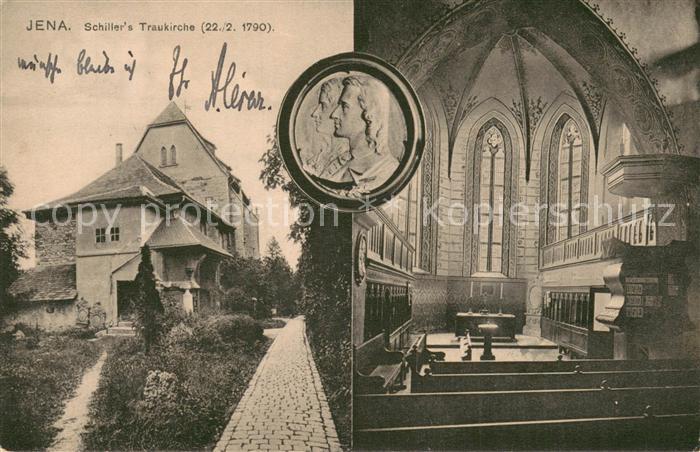 Jena Thueringen Schillers Traukirche
