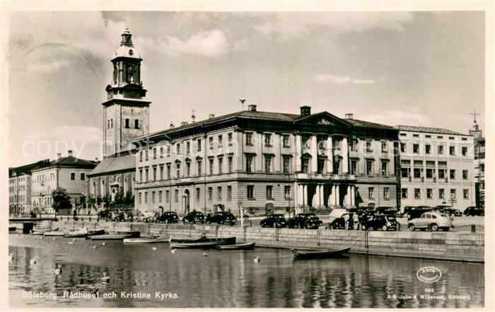 Goeteborg Radhus och Kristine Kyrka