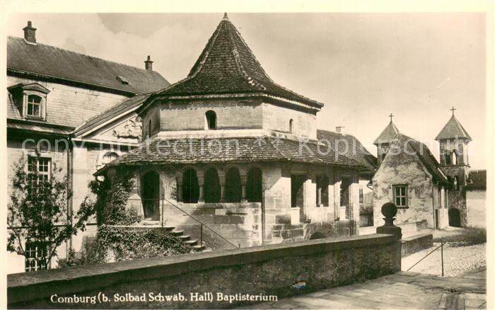 Schwaebisch Hall Comburg Baptisterium