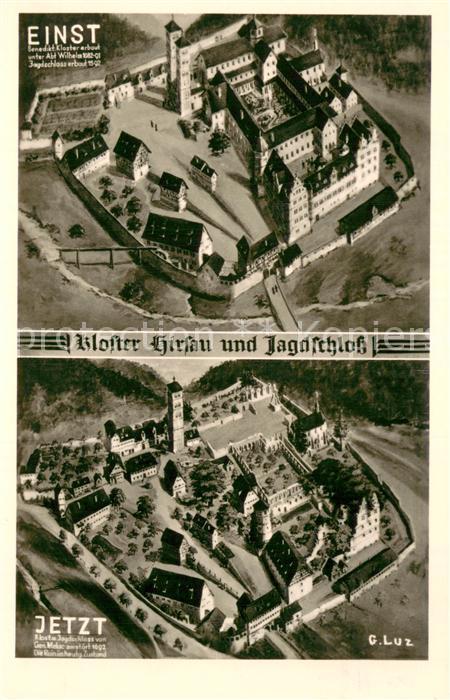 Hirsau Kloster Hirsau und Jagdschloss Einst und Jetzt