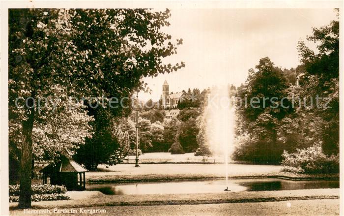 Herrenalb Bad Herrenalb Partie im Kurgarten
