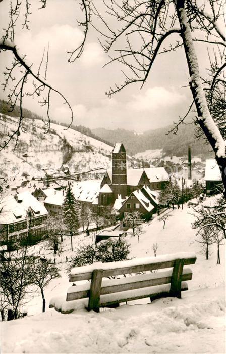 Alpirsbach Winterpanorama