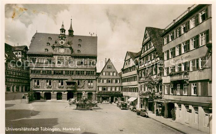 TueBINGEN BW Marktplatz