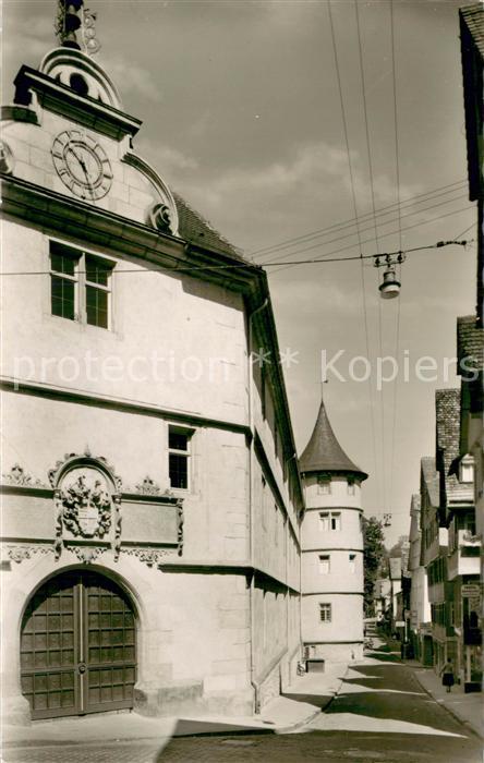 TueBINGEN BW Wilhelmstift mit Lange Gasse