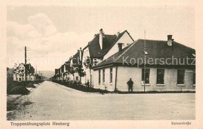 Heuberg  Truppenuebungsplatz Stetten akM Kaiserstrasse