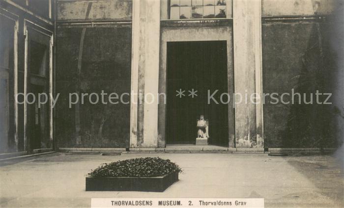 Kobenhavn Thorvaldsens Museum Thorvaldsens Grav