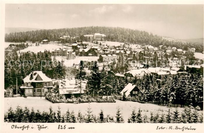 Oberhof Thueringen Panorama