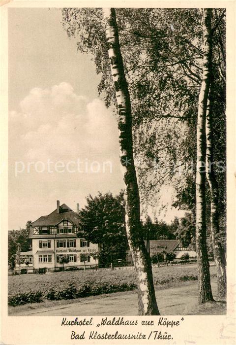 Bad Klosterlausnitz Kurhote Waldhaus zur Koeppe
