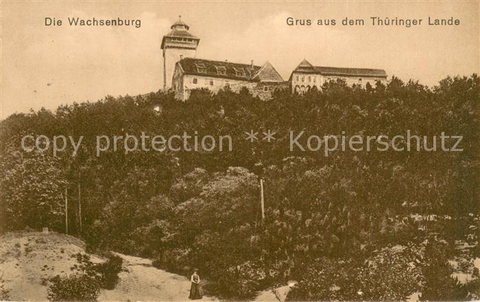Wachsenburg Veste Thueringen Ansicht