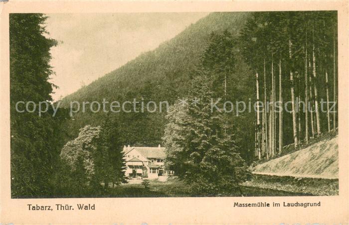 Tabarz Massemuehle im Lauchagrund