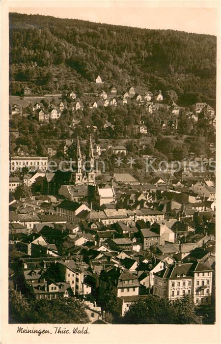 Meiningen Thueringen Fliegeraufnahme