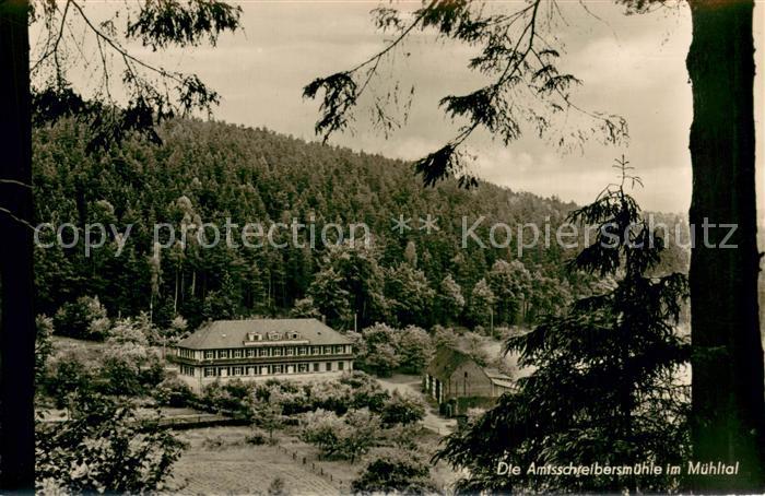 Eisenberg Thueringen Amtsschreibermuehle im Muehltal