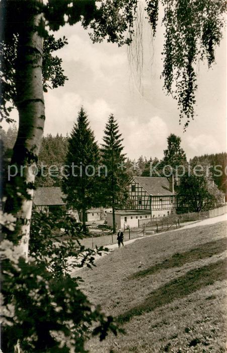 Muehltal Thueringen HO Waldhaus Meuschkensmuehle