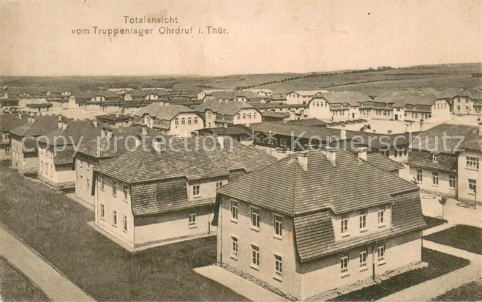 Ohrdruf Total vom Truppenlager Ohrdruf