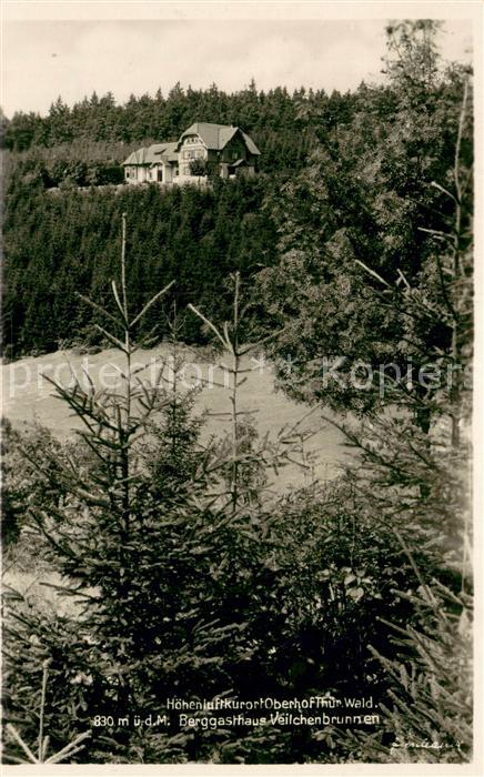 Oberhof Thueringen Berggasthaus Veilchenbrunnen