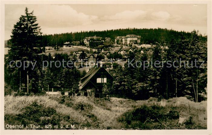Oberhof  Thueringen Panorama