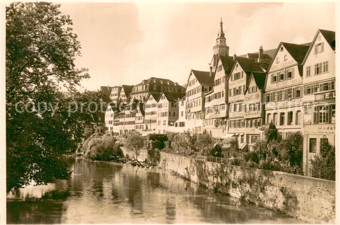 TueBINGEN BW Blick von der Eberhardbruecke