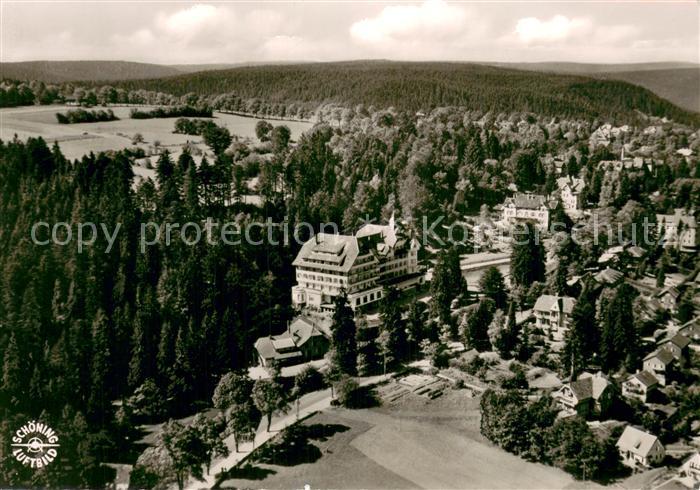 FREUDENSTADT BW Luz Hotel Waldlust Fliegeraufnahme