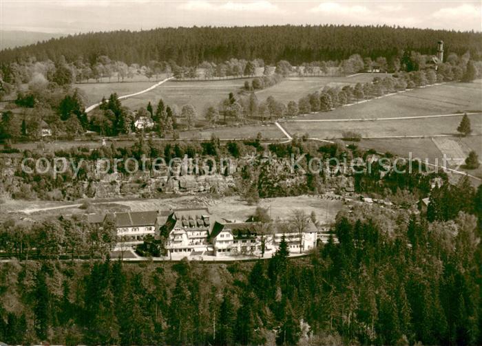 FREUDENSTADT BW Hotel Waldeck Fliegeraufnahme