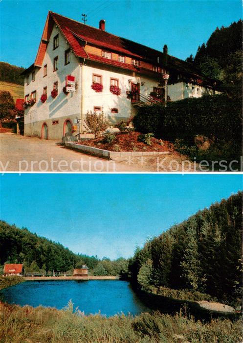 Lauf Baden Gasthaus Pension Zur Glashuette Seepartie