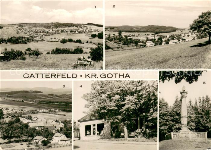 Catterfeld Panorama Inselsberg Konsum Warenhaus Am Kandelaber