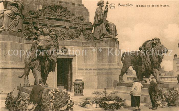 Bruxelles Bruessel Tombeau du Soldat Inconnu