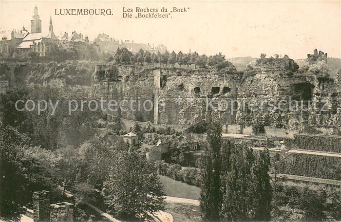 Luxembourg  Luxemburg Les Rochers du Bock