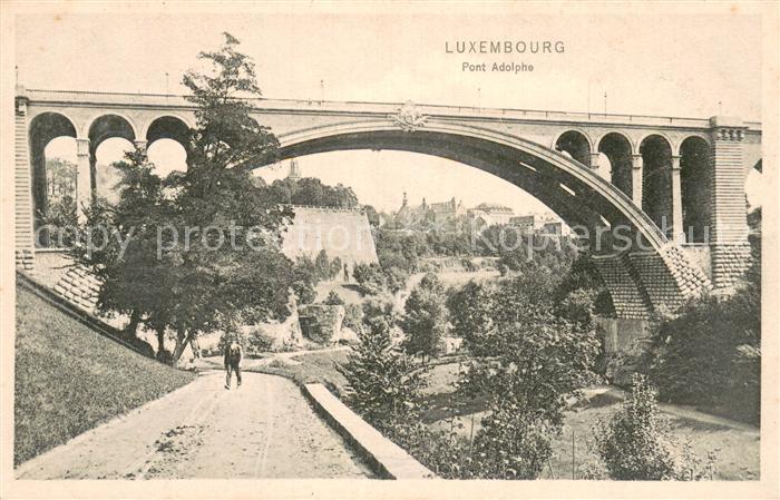 Luxembourg  Luxemburg Pont Adolphe