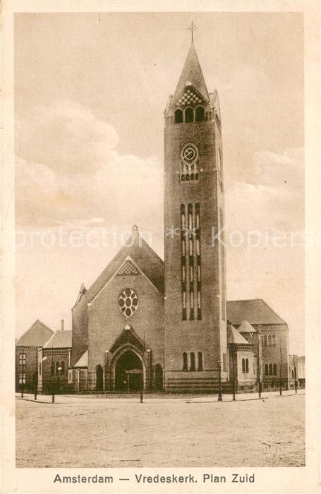 Amsterdam  NL Vredeskerk Plan Zuid