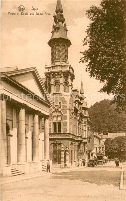 Spa Belgium Poste et Ecole des Beaux Arts