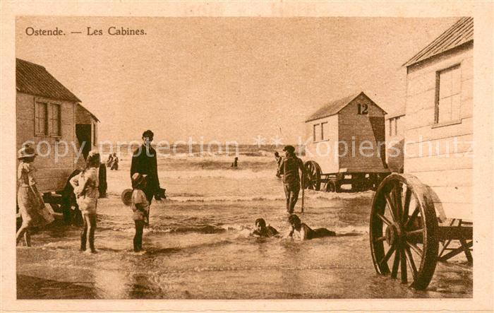 Ostende Oostende Les Cabines