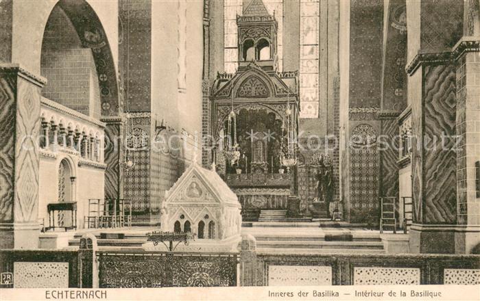 Echternach Luxembourg Inneres der Basilika