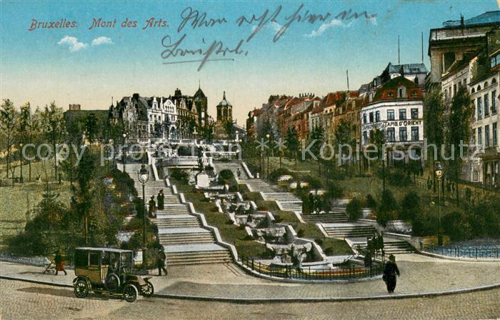 Bruxelles Bruessel Mont des Arts