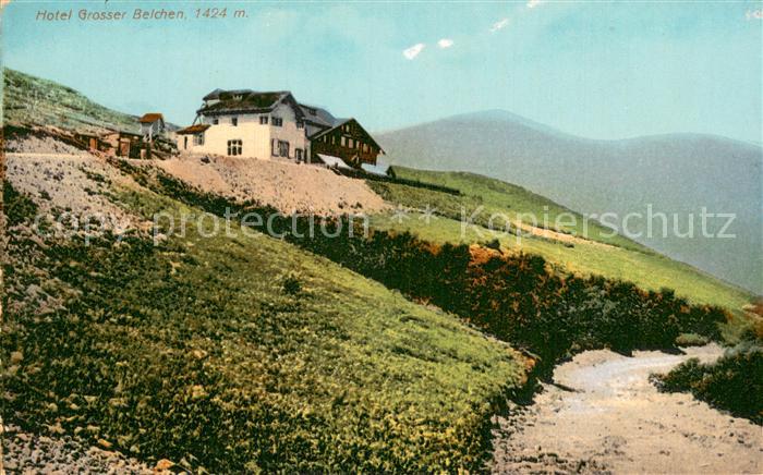 Grosser Belchen Grand Ballon Vogesen 68 Hotel Grosser Belchen