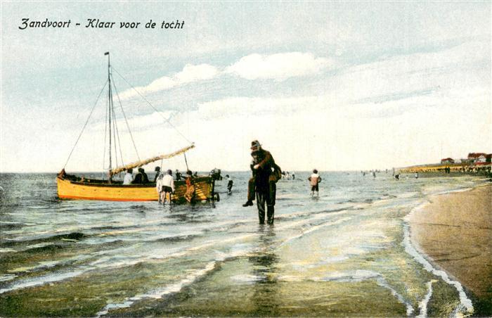 Zandvoort Holland Klaar voor de tocht