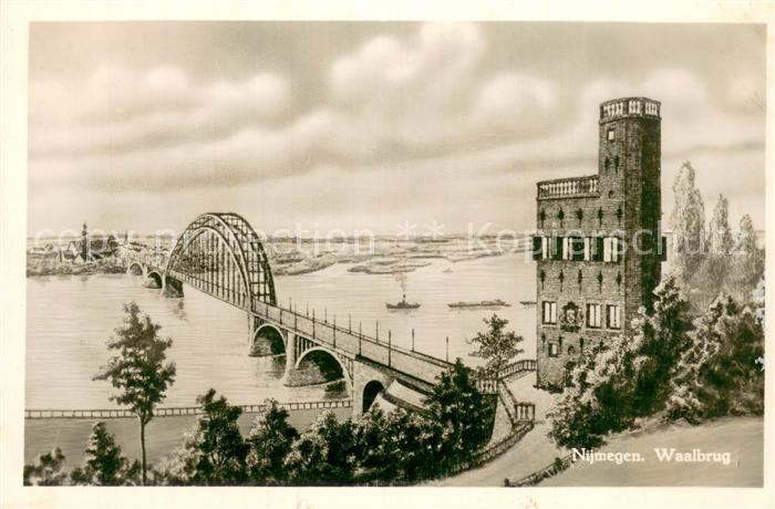 Nijmegen NL Waalbrug