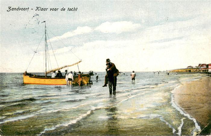 Zandvoort Holland Klaar voor de tocht