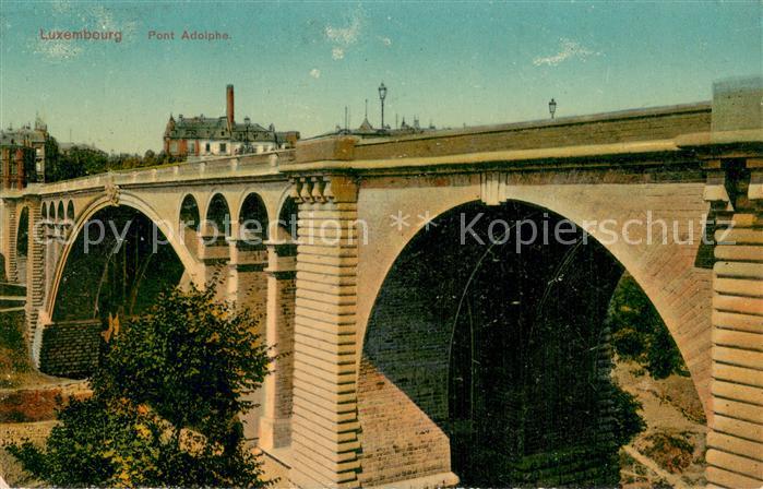 Luxembourg  Luxemburg Pont Adolphe