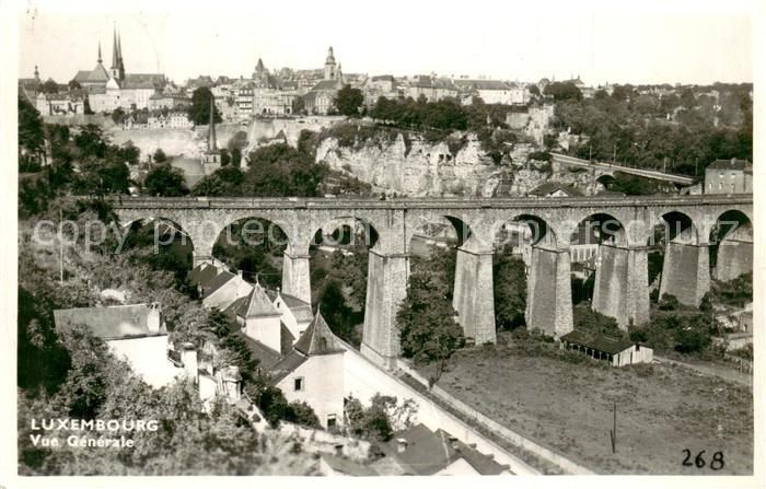 Luxembourg  Luxemburg Vue generale