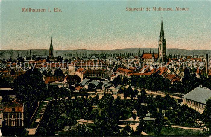 Muelhausen Elsass Panorama