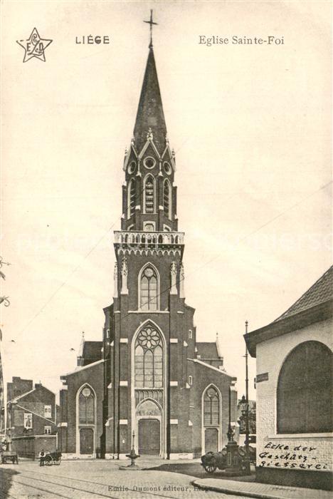 Liege Luettich Eglise Sainte Foi